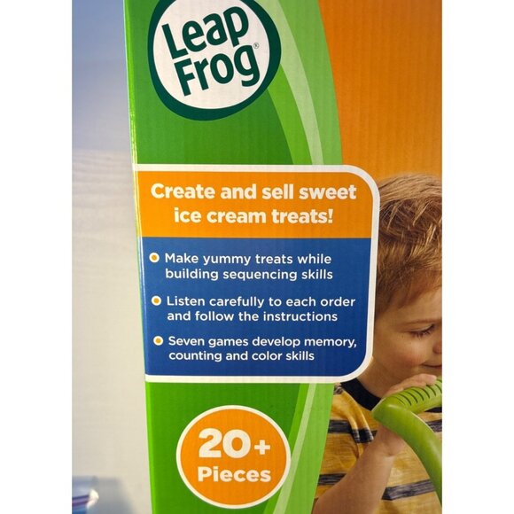 Leap Frog Scoop & Learn Interactive Educational Ice Cream Cart Toy - Picture 2 of 16